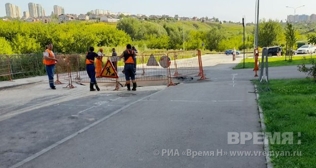 Огромный провал образовался в «Новой Кузнечихе»