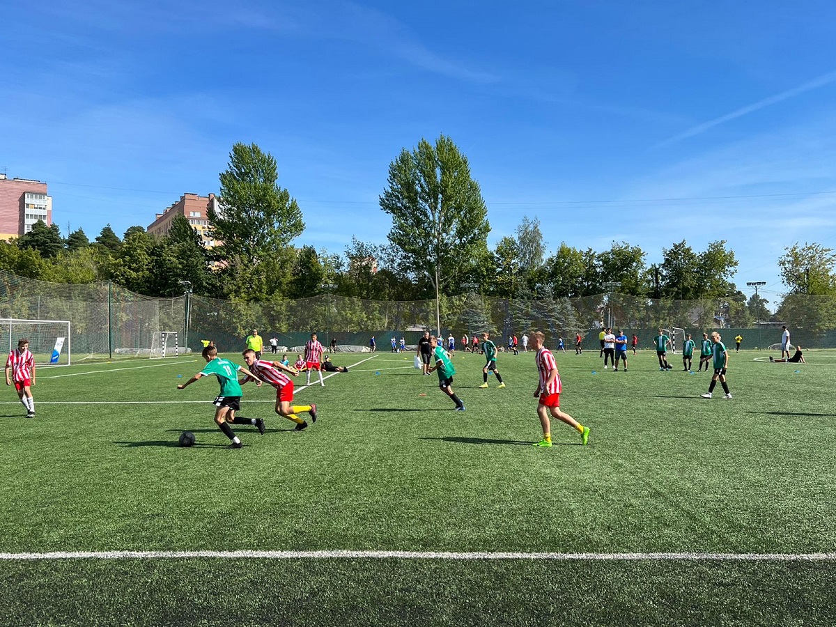 Фестиваль детского дворового футбола прошел в Нижнем Новгороде