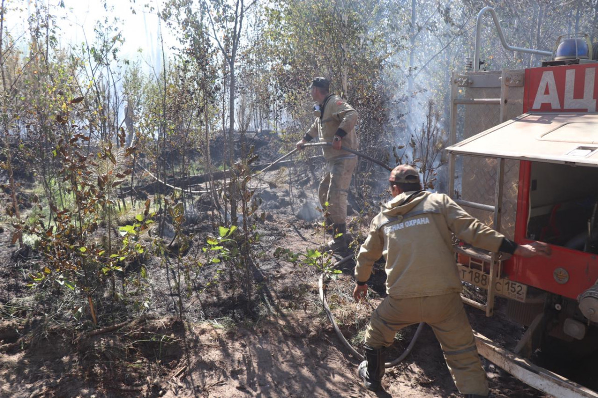 В Воротынский округ прибудут пожарные-десантники из Иркутска