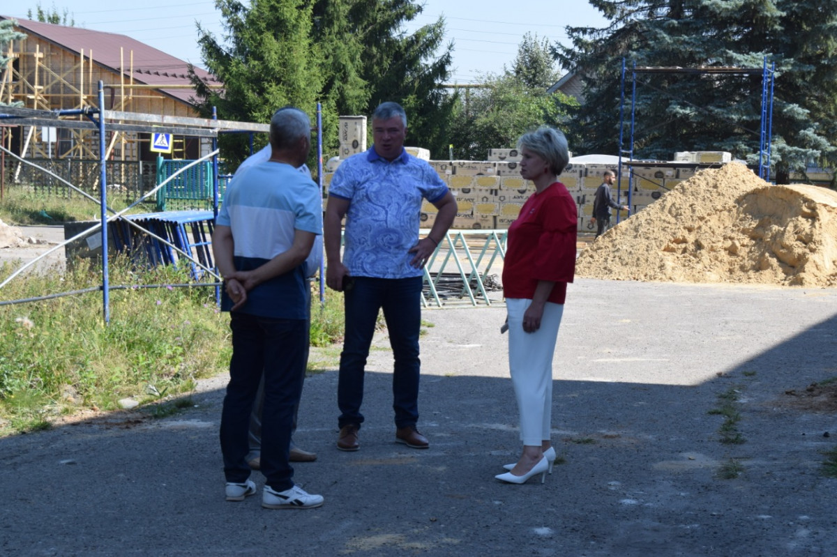 Капремонт Ковригинской школы идет в графике