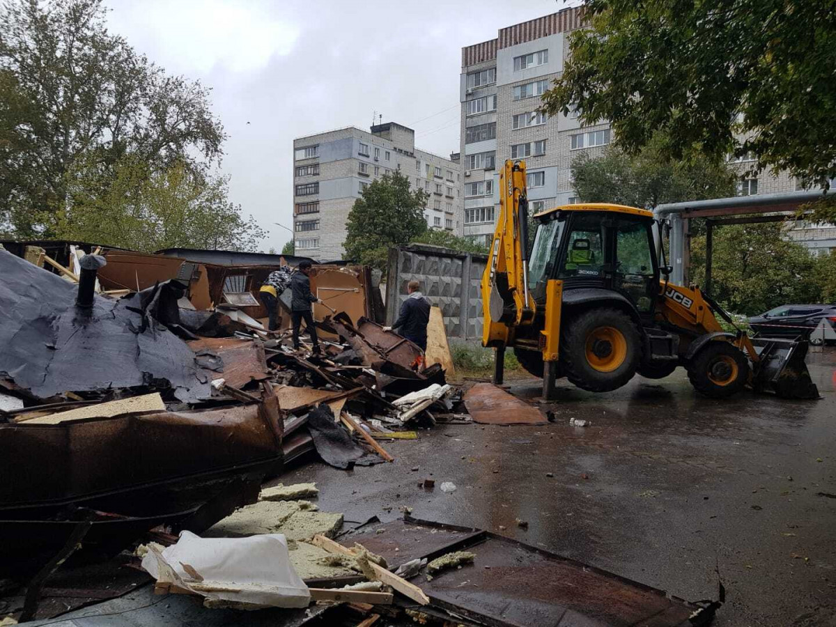 Нижегородское кафе «12 кружек» снесли в Канавинском районе