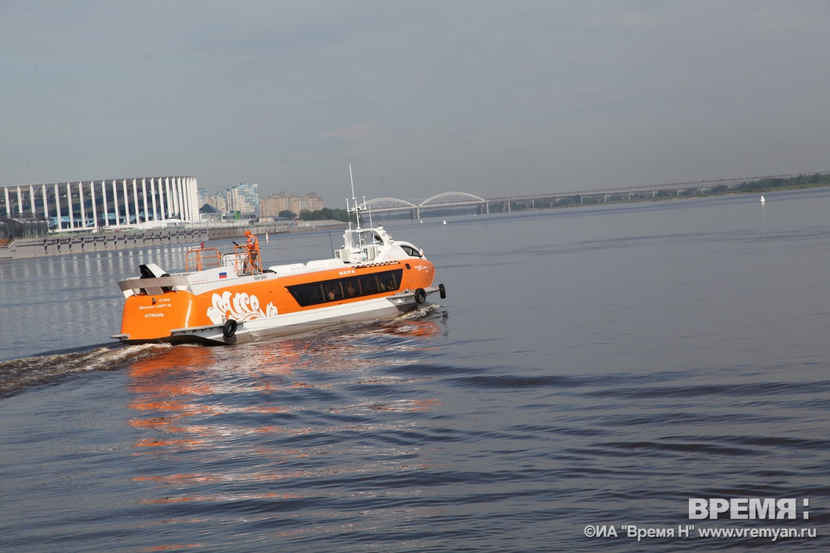 В 2023 года в Самару поставят еще два скоростных судна «Валдай-45Р»