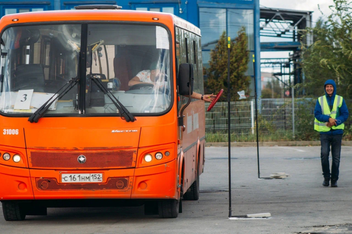 Лучших водителей общественного транспорта определили в Нижегородской области