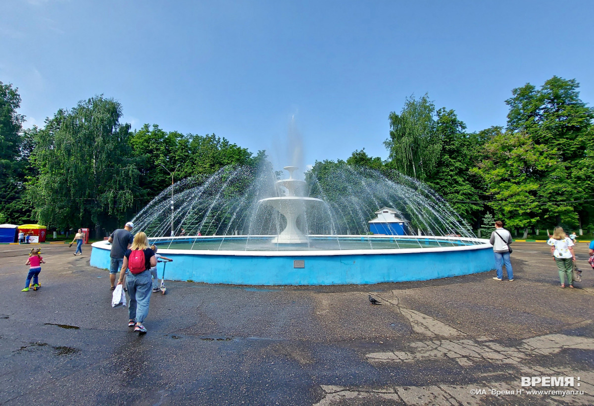 Нижегородские фонтаны начнут консервировать на зиму 30 сентября