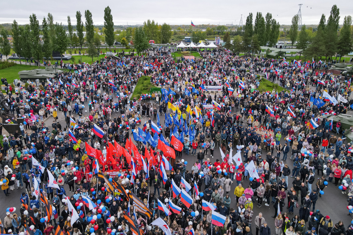 Митинг-концерт «Своих не бросаем» прошёл в Нижнем Новгороде