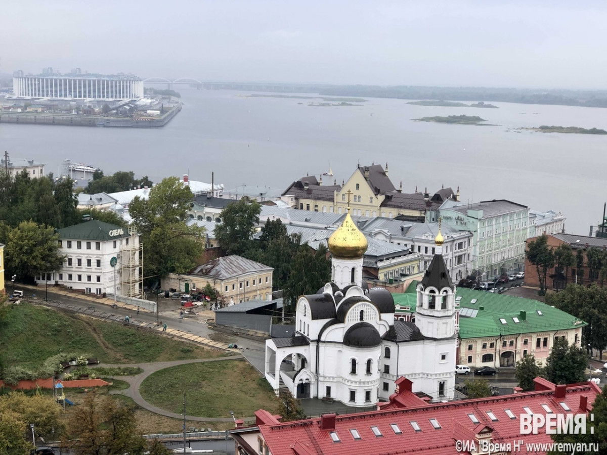 Небольшой дождь и до +16°C ожидается в Нижнем Новгороде 30 сентября