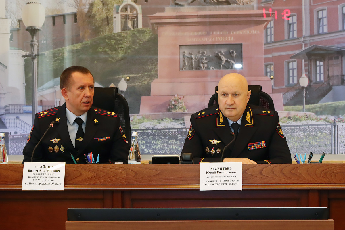 Замначальника ГУ МВД РФ по Нижегородской области представили лично-му составу