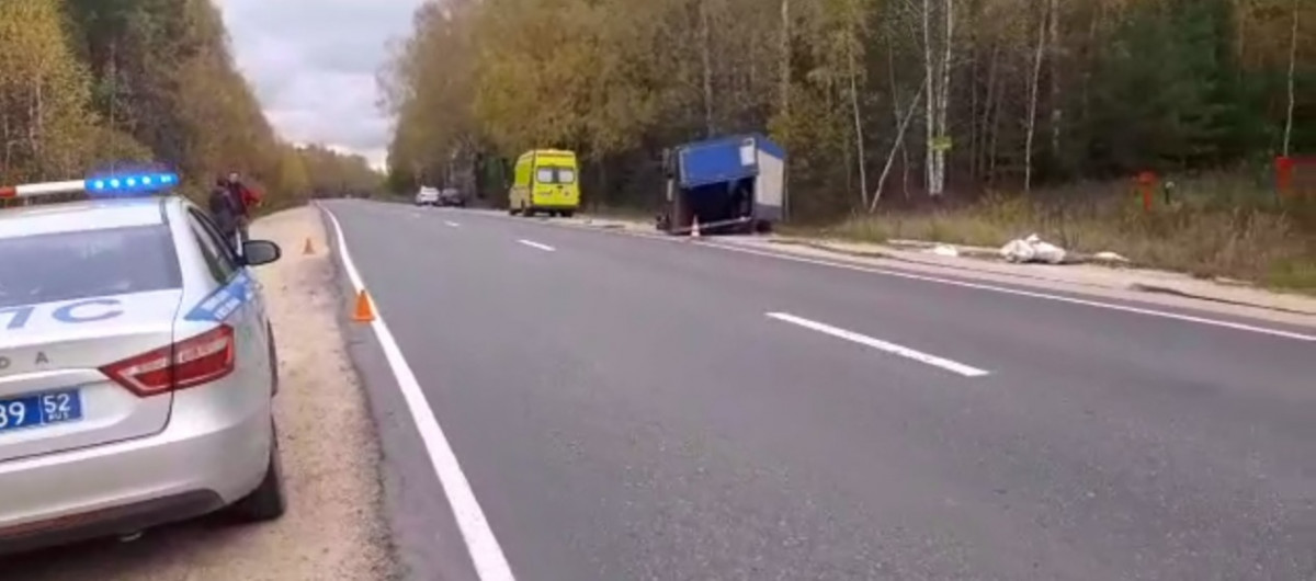 Смертельное ДТП произошло на трассе «Ряжск — Касимов — Муром — Нижний Новгород»