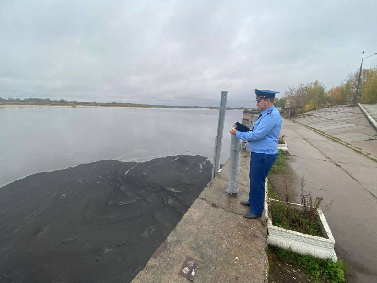 Нижегородская транспортная прокуратура организовала проверку по факту загрязнения Волги