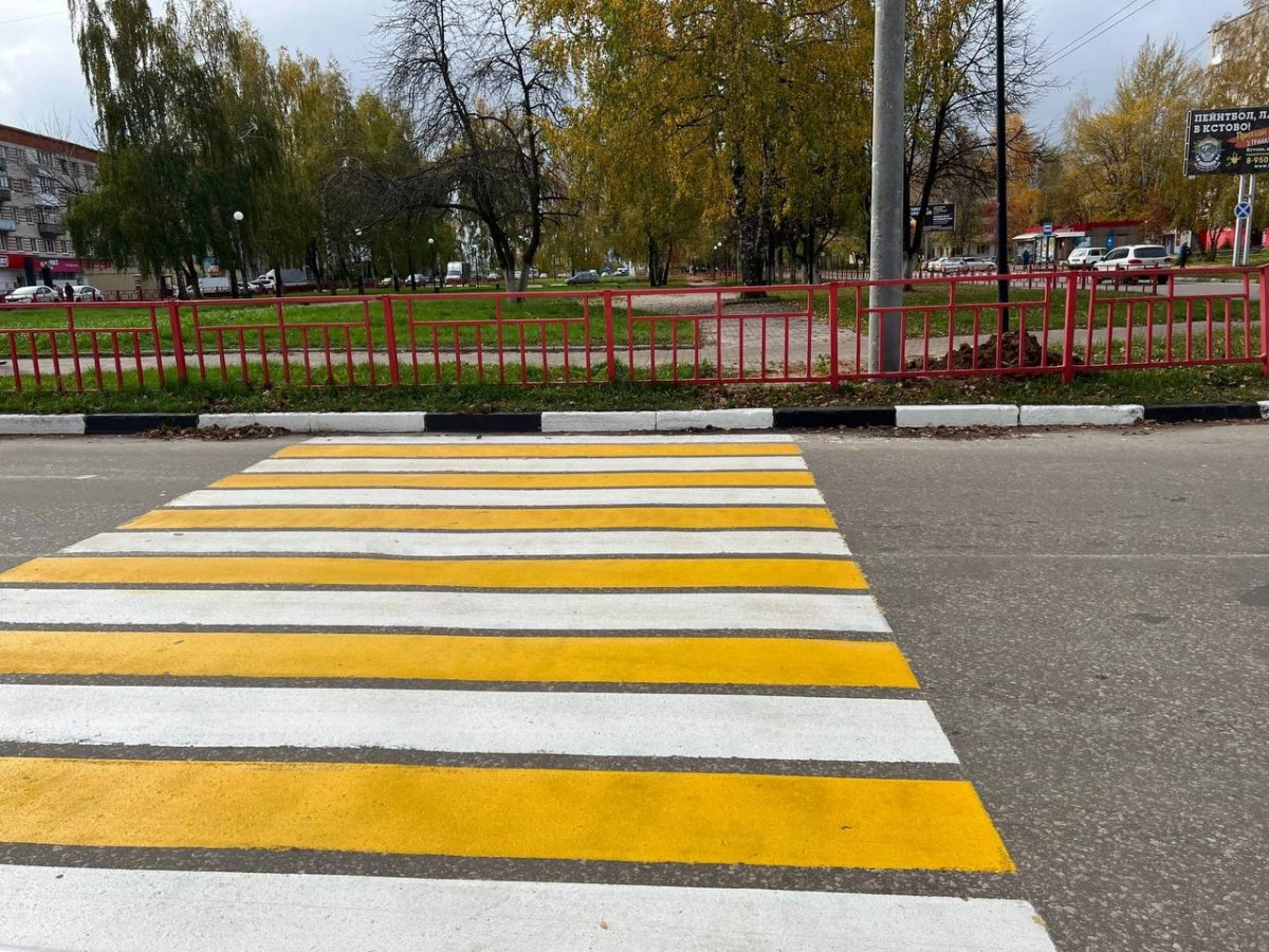 Жители Кстова пожаловались на перекрытый пешеходный переход