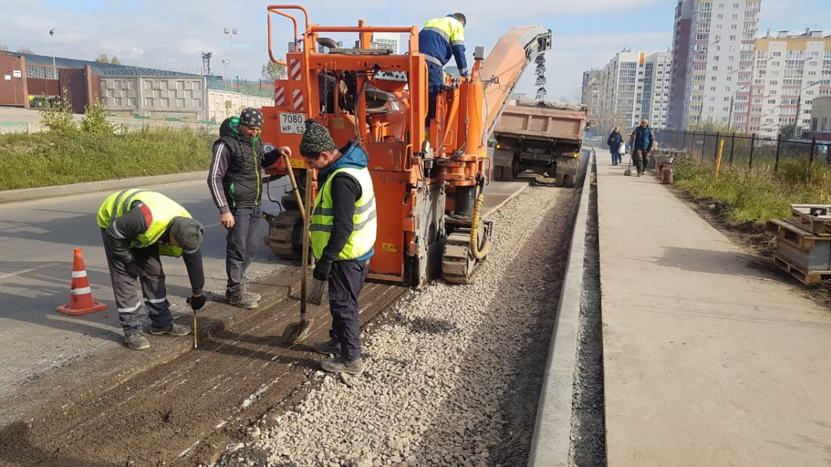 Дорогу на улице Деловой расширят в Нижнем Новгороде