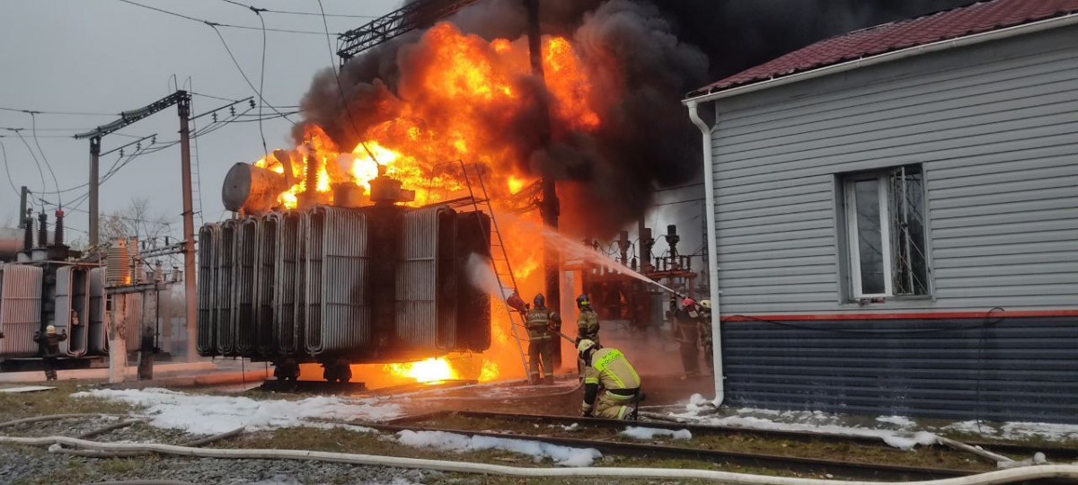 Названа причина возгорания электроподстанции в Сормовском районе