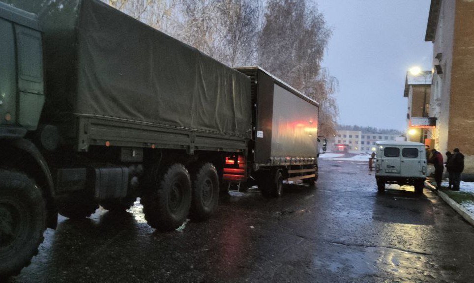Три машины с гуманитарным грузом отравили из Нижнего Новгорода на Донбасс