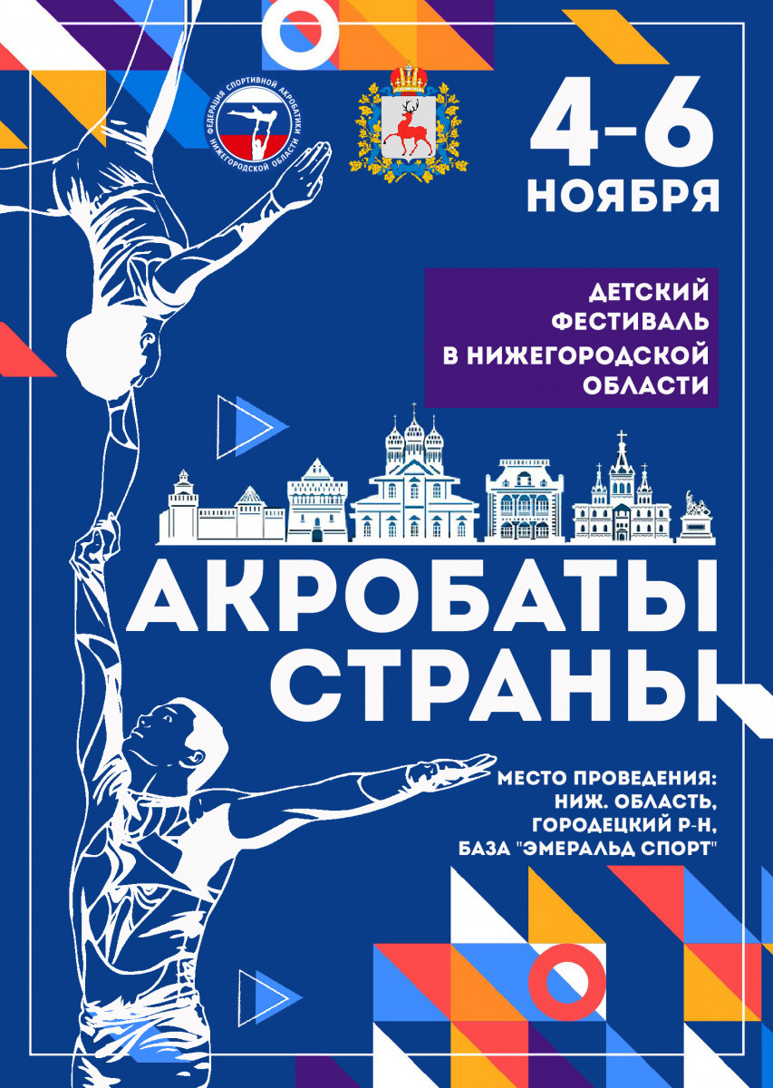 Всероссийский детский фестиваль «Акробаты страны» пройдет в Нижегородской области