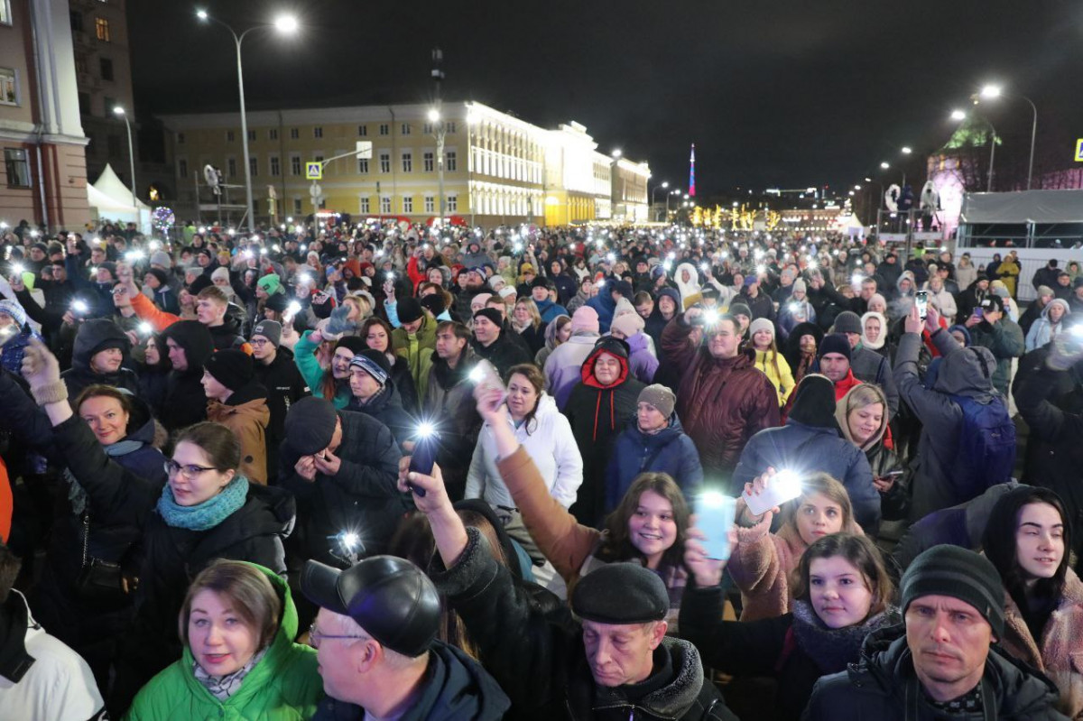 Группа «Любэ» выступила в Нижнем Новгороде в День народного единства