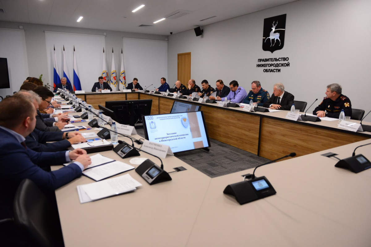 Глеб Никитин провел внеочередное заседание антитеррористической комиссии