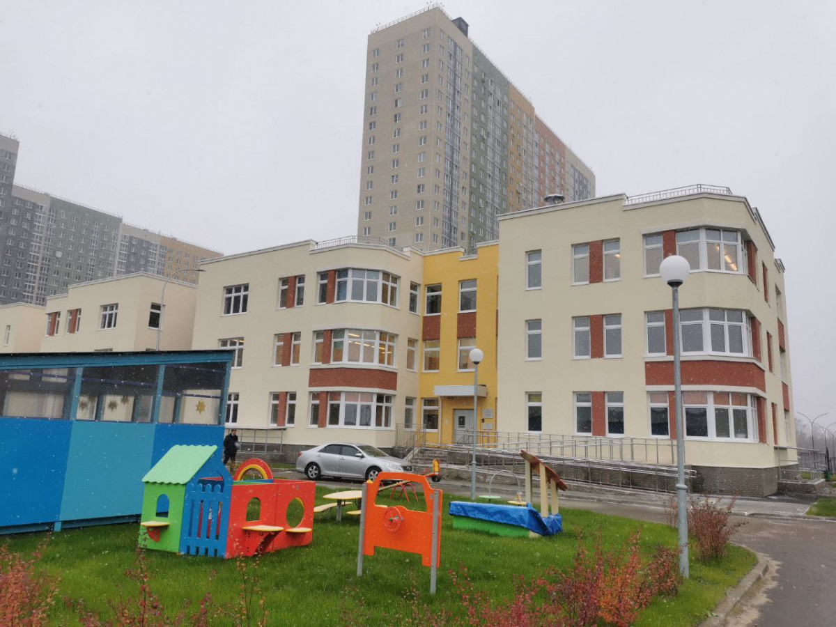 Детский сад на 280 мест построен в ЖК «Анкудиновский парк»