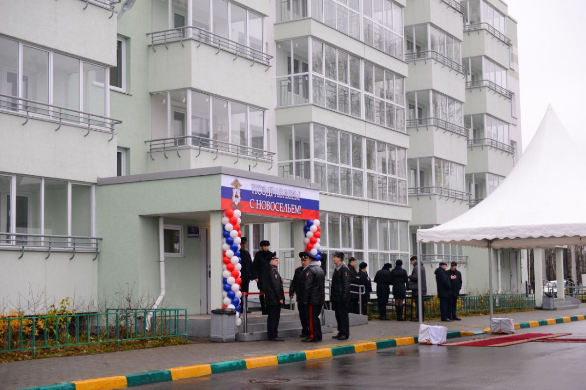 Новое общежитие для сотрудников полиции открылось на Московском шоссе
