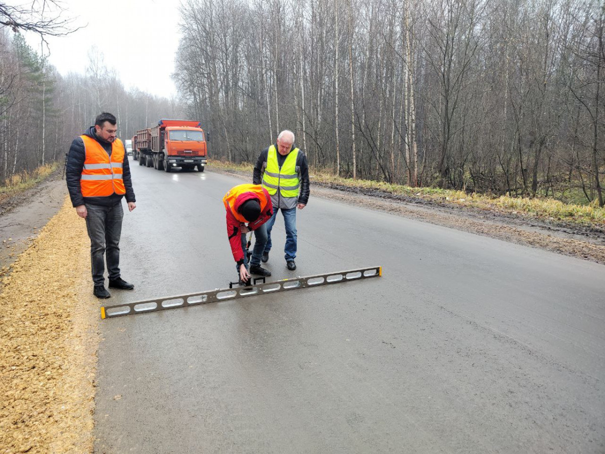 Восемь участков дороги Нижний Новгорода — Саратов — Вад отремонтировали в Нижегородской области