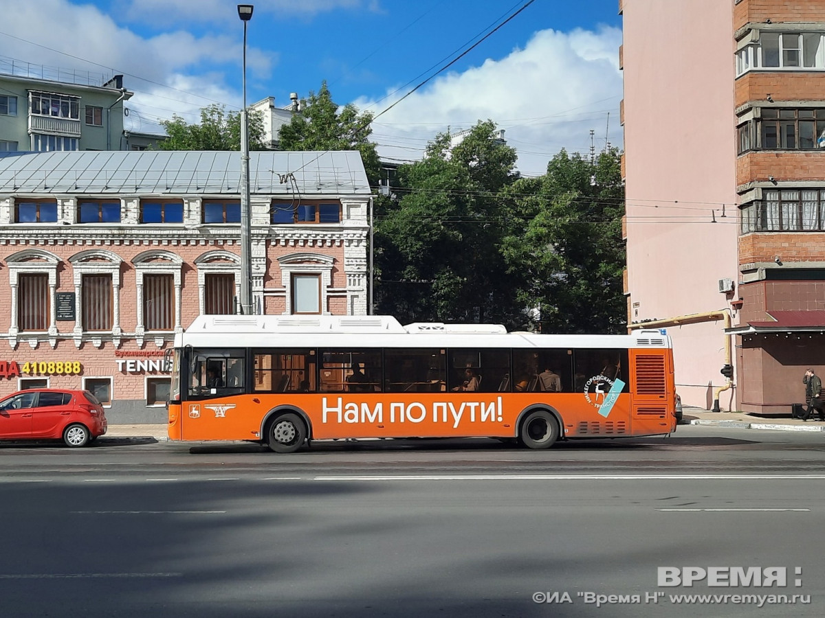 Выпуск автобусов улучшили на ряде нижегородских маршрутов 14 ноября