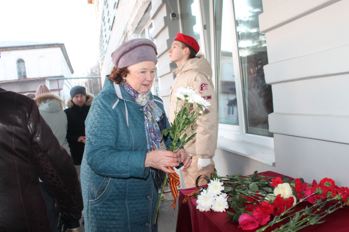 Мемориальные доски в память о героях СВО торжественно открыли в Ветлужском районе