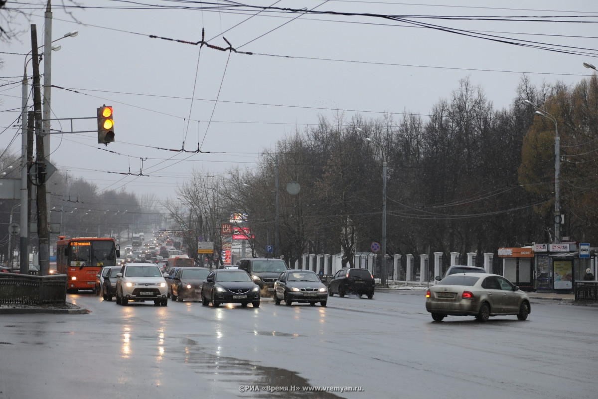 Десятибалльные пробки парализовали нижегородские дороги 18 ноября