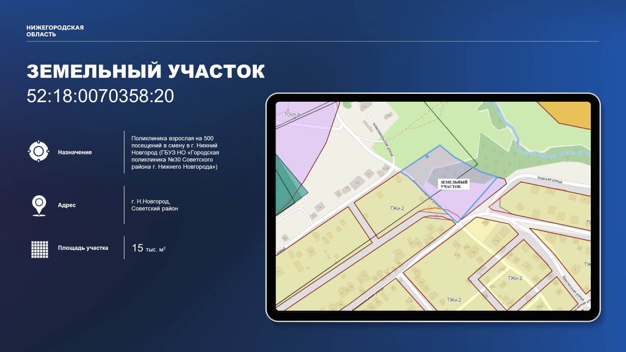 строительство поликлиники в ЖК Новая Кузнечиха в Нижнем Новгороде до 2025 года