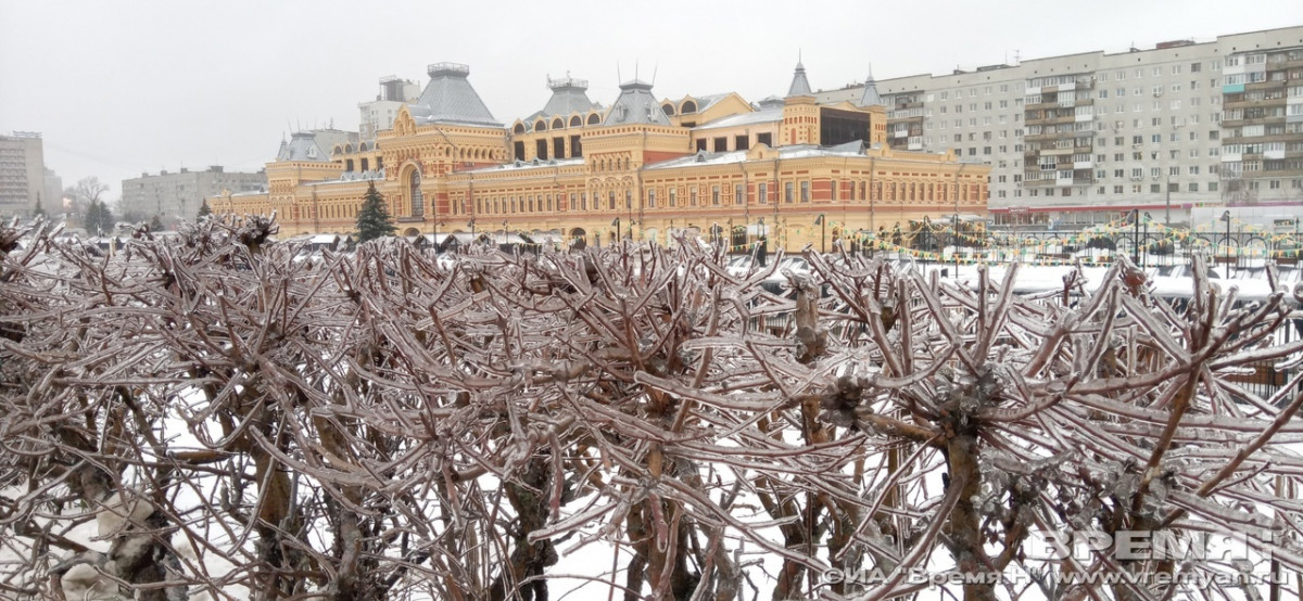 Ледовый городок, каток и резиденция Деда Мороза откроются на Нижегородской ярмарке