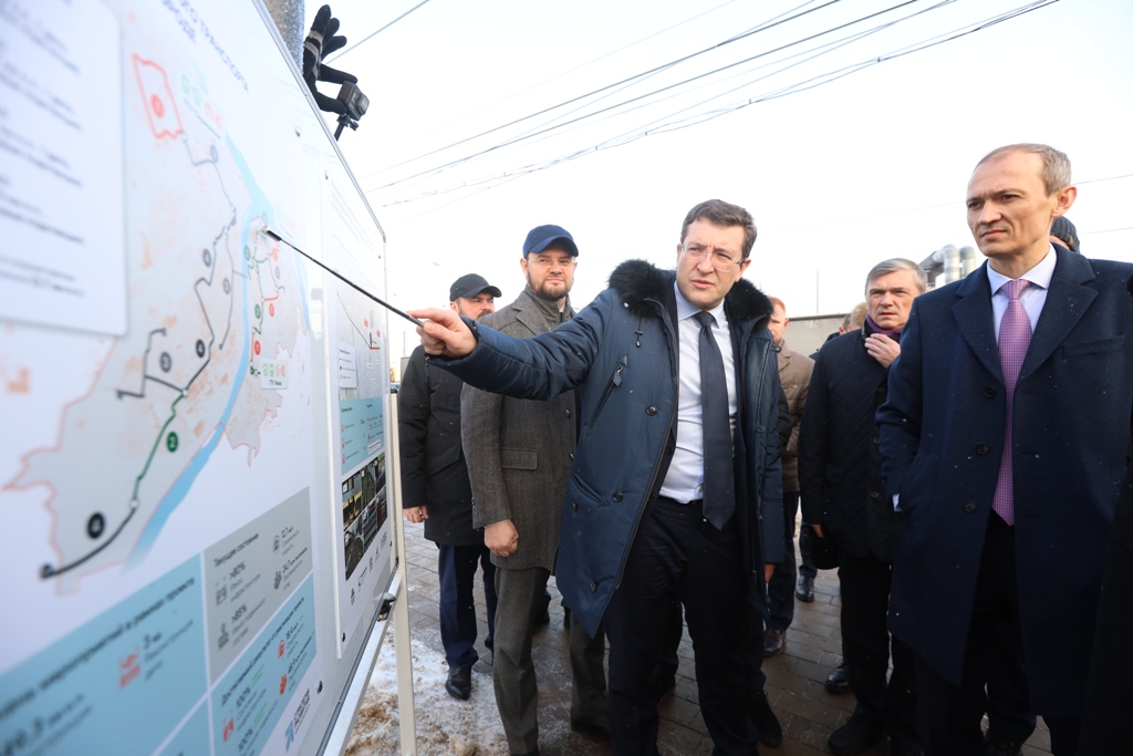Никитин и Григоренко ознакомились с ходом модернизации электротранспорта в Нижнем Новгороде