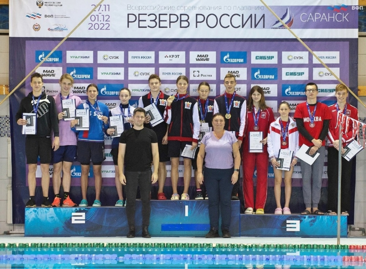 Нижегородские пловцы завоевали девять медалей на соревнованиях в Саранске