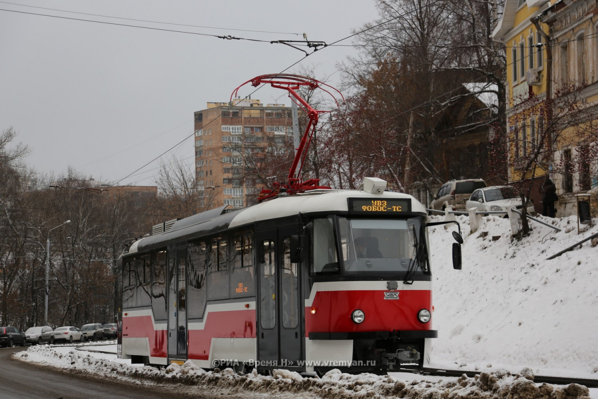Нижегородцы пожаловались на движение трамвая №27 в Нижнем Новгороде