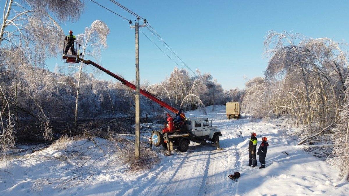 Энергетики готовятся к работе в условиях надвигающейся непогоды