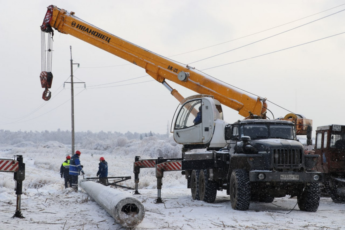 Энергетики продолжают устранять последствия стихии в Нижегородской области