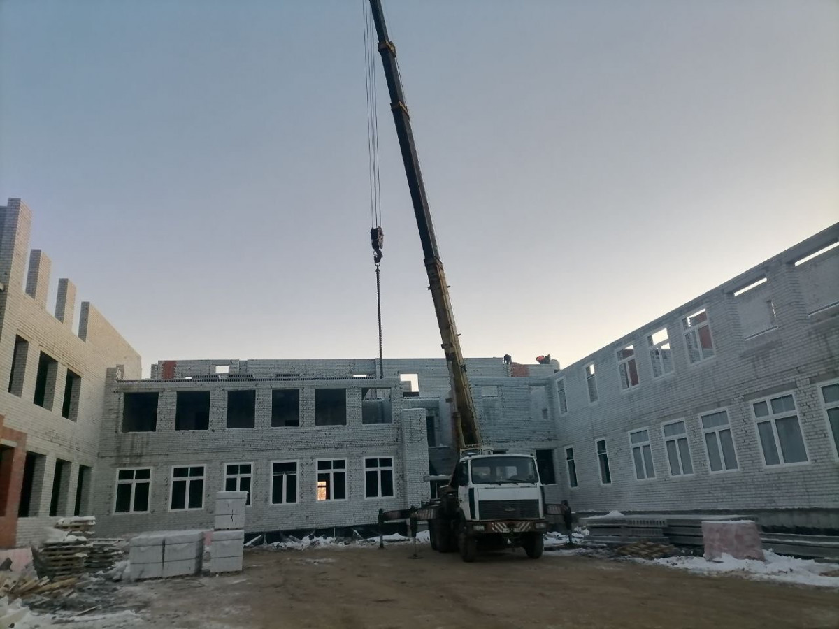 Строительство школы в поселке Виля Выксунского округа планируется завершить в 2023 году