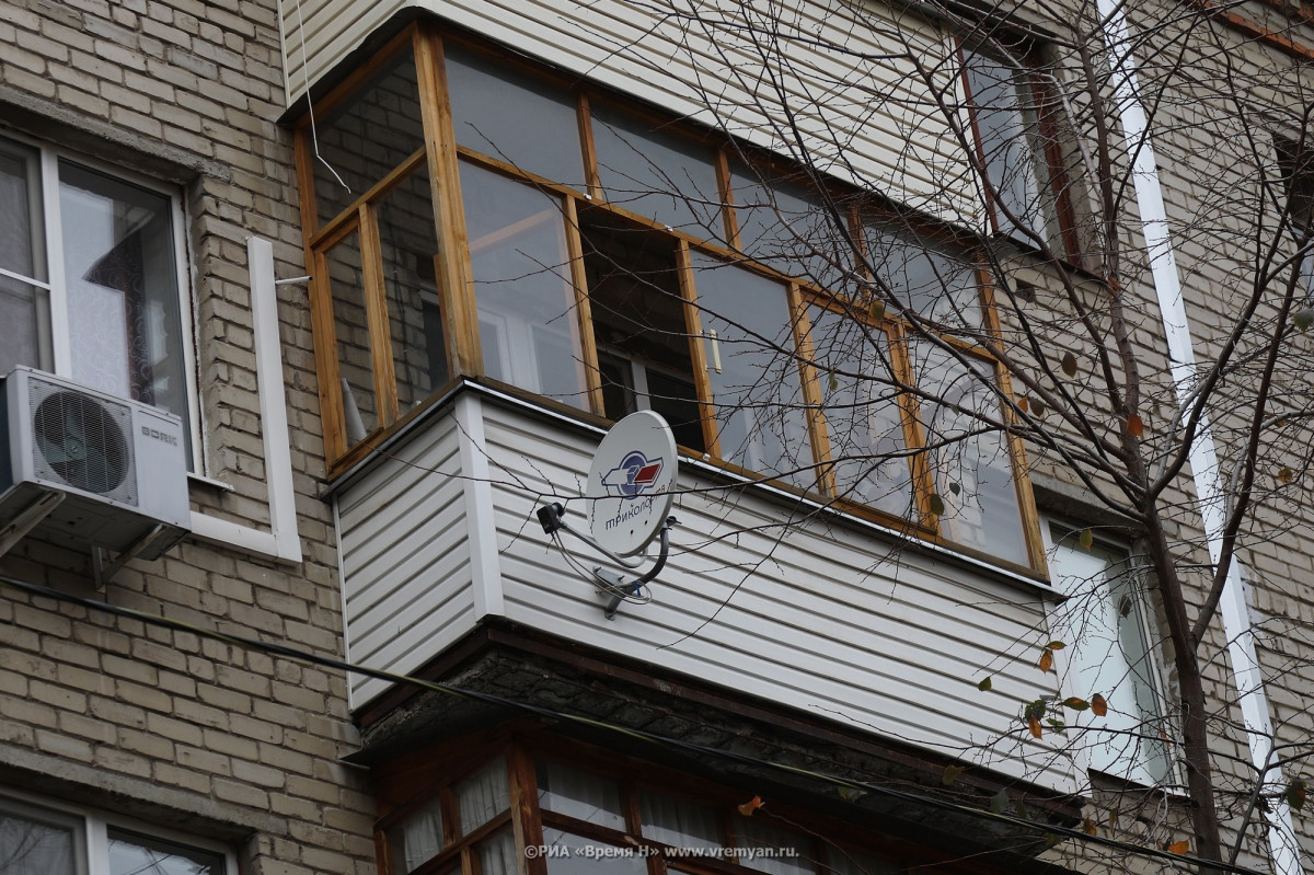Человек упал с балкона 9-го этажа дома в Дзержинске