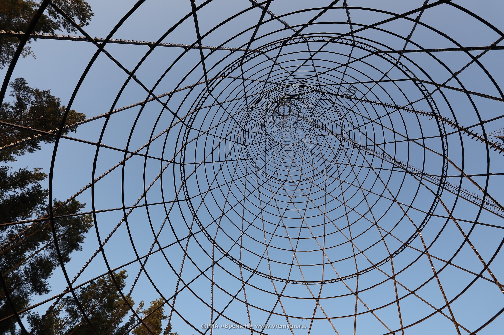 Шуховская башня на Оке в Дзержинске