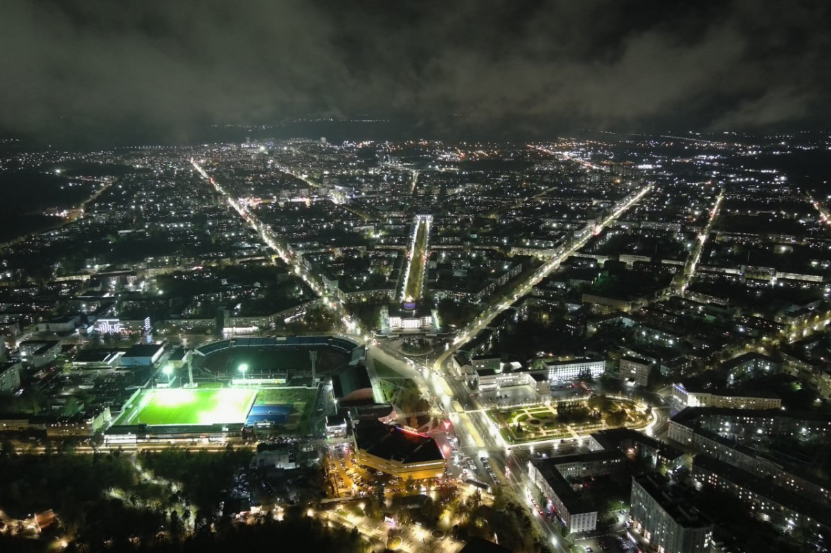 В Дзержинске построено шесть новых линий уличного освещения