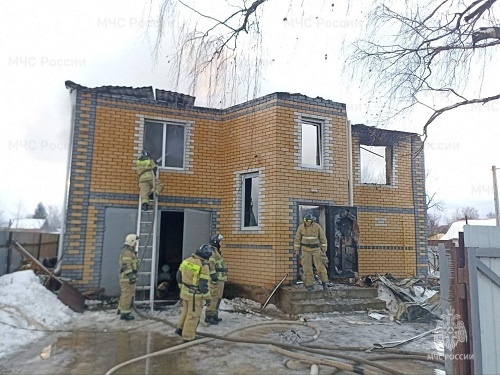 Девушка пострадала на пожаре в Кстовском районе