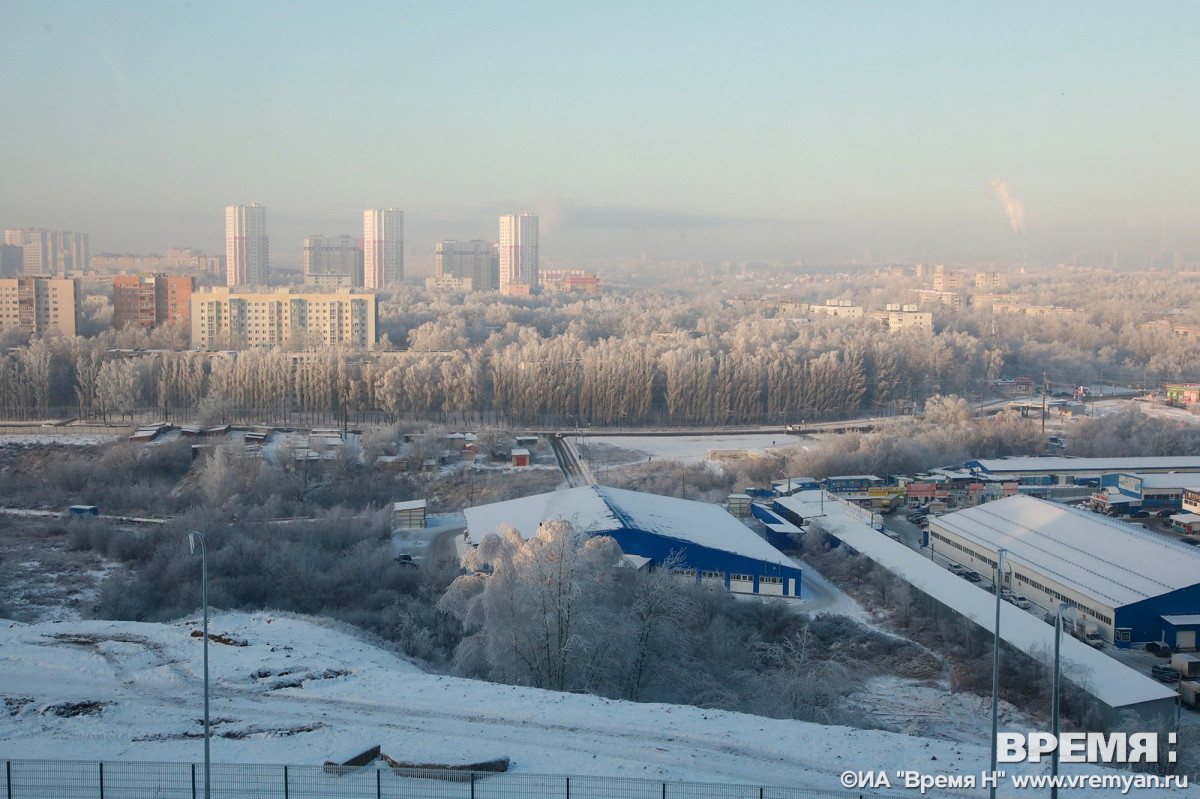 Снег и до -5°C ожидается в Нижнем Новгороде 3 января