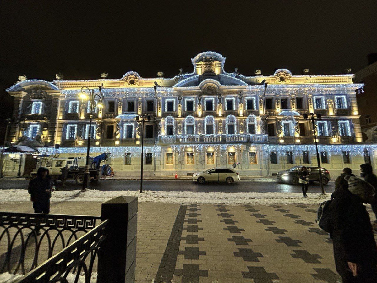 Еще на 20 зданиях в Нижнем Новгороде появилась художественная подсветка