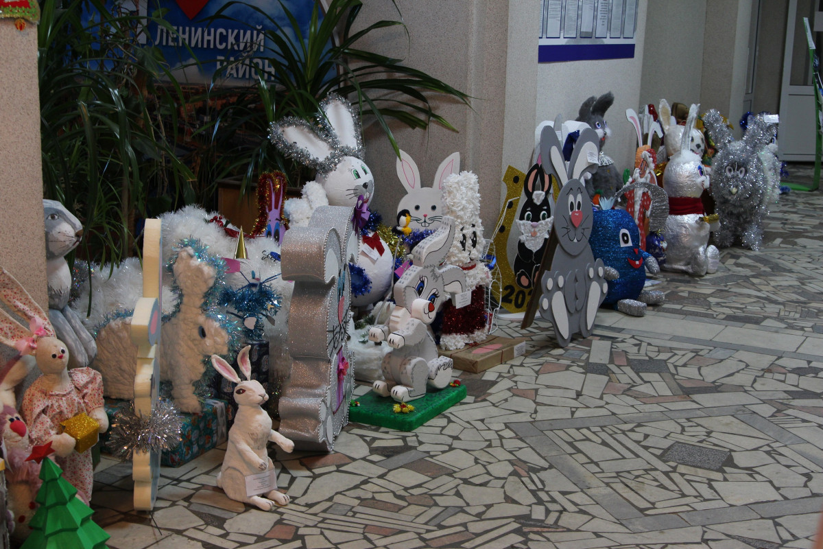 Самых красивых и оригинальных кроликов выбрали в Ленинском районе