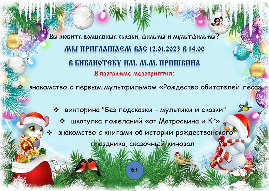 В библиотеках Ленинского района продолжаются новогодние и рождественские мероприятия