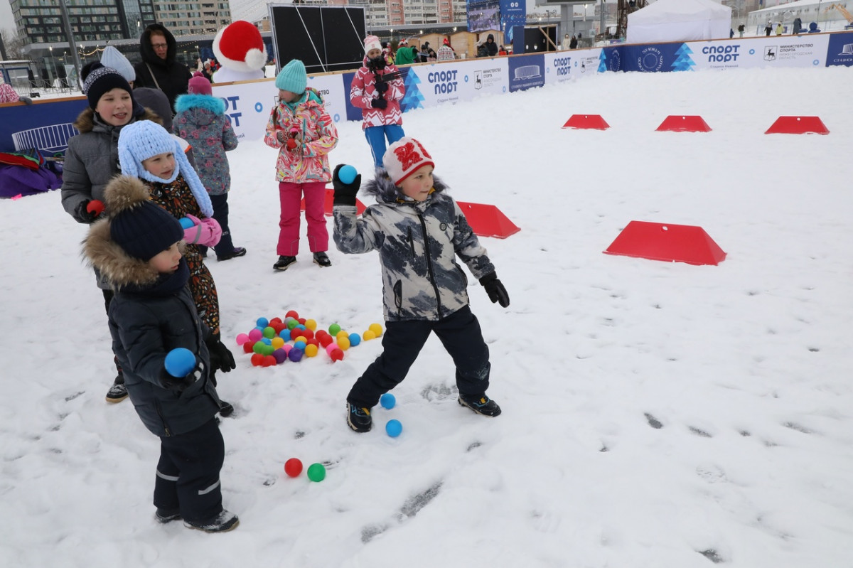 В Нижнем Новгороде отпраздновали «День снега»