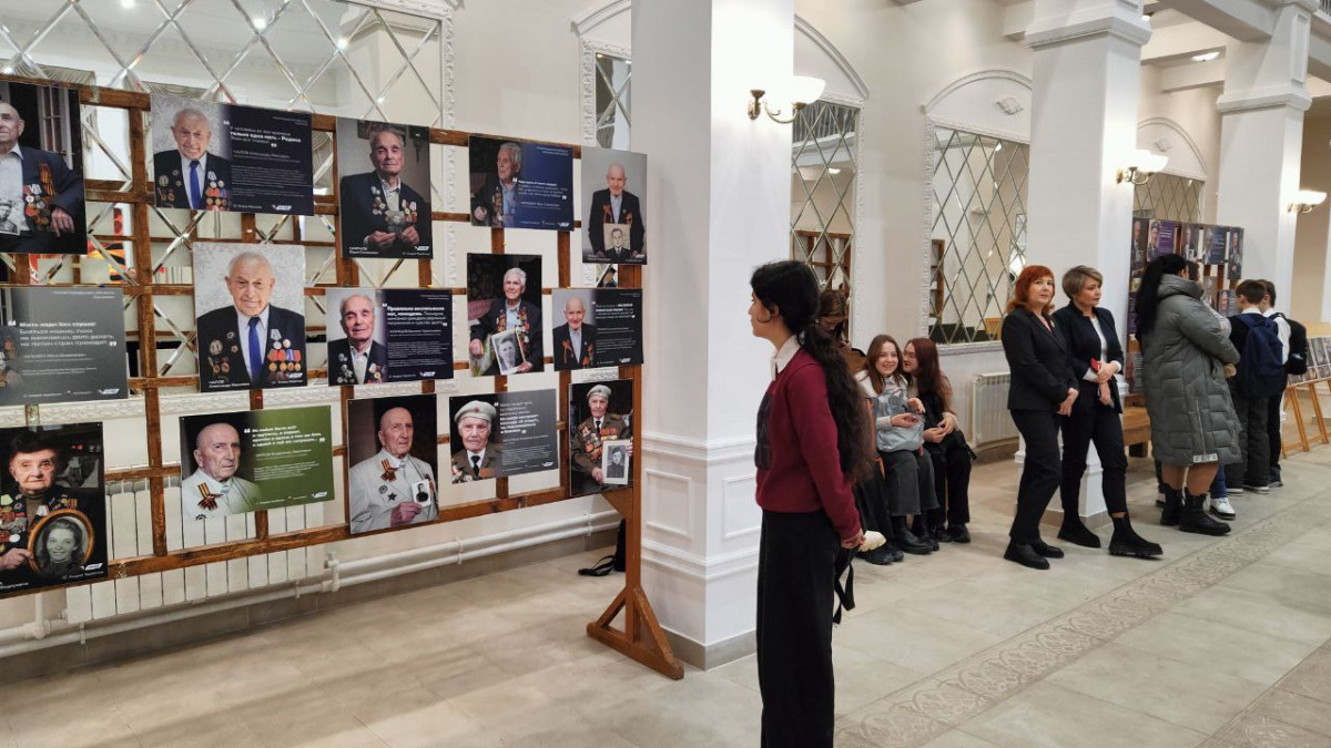 Фотовыставка с портретами участников ВОВ и тружеников тыла открылась в Балахне