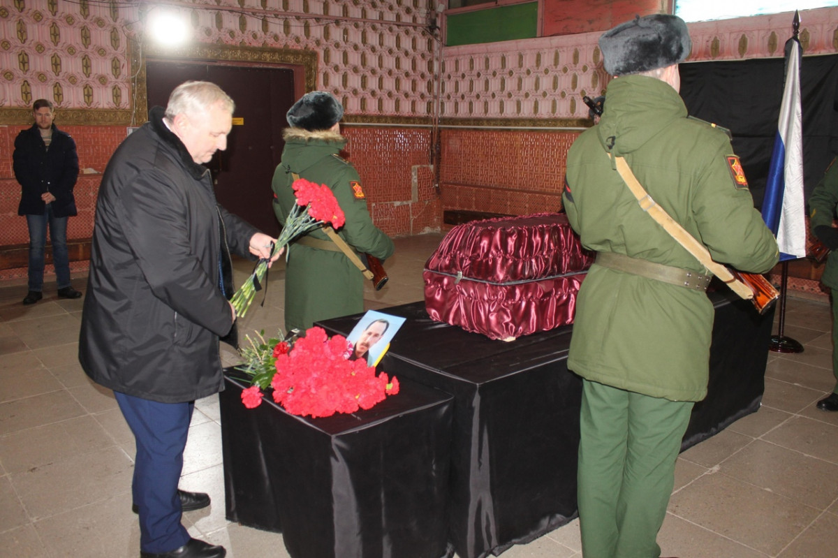 Александра Пушкова, погибшего в ходе СВО, похоронили в Дивеевском районе