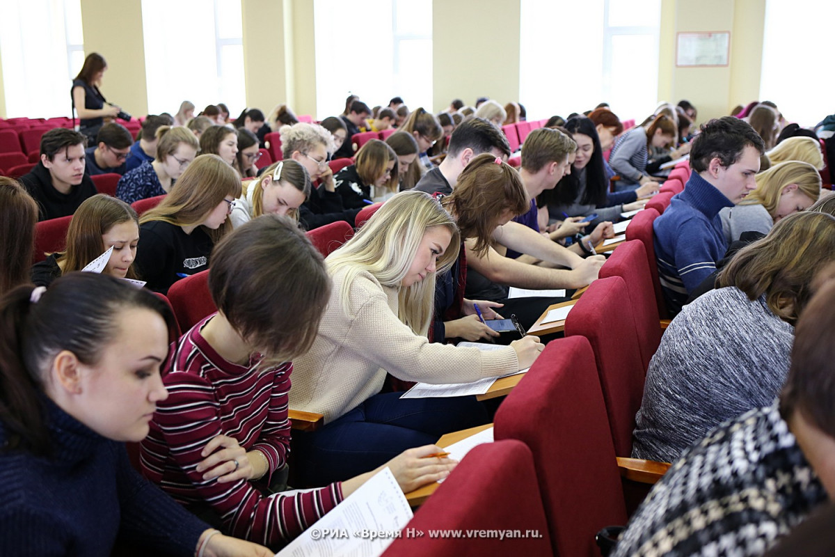 Более 85 тысяч человек обучается в нижегородских вузах