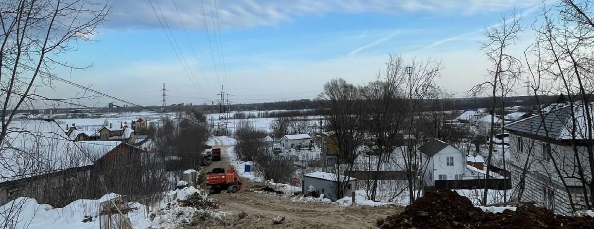 В районе деревни Никульское завершена реконструкция двух участков канализационного дюкера