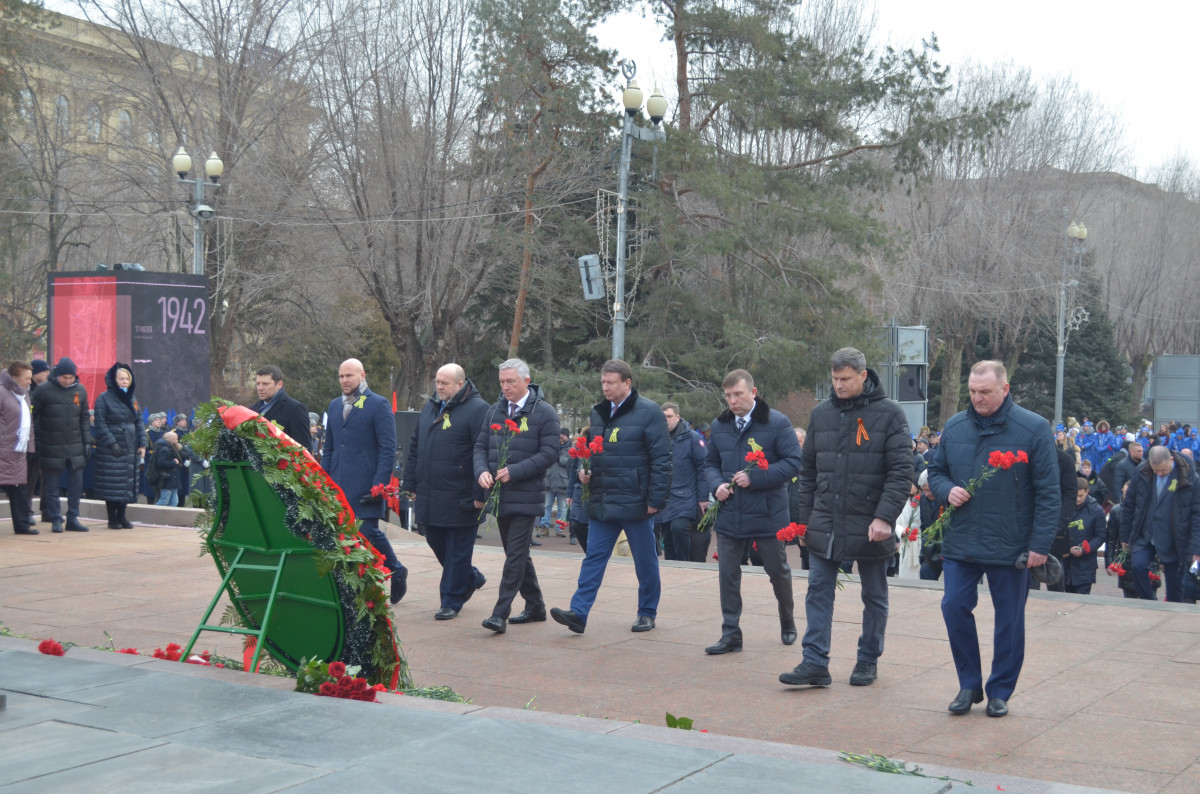Олег Лавричев приехал в Волгоград для празднования 80-летия Победы в Сталинградской битве