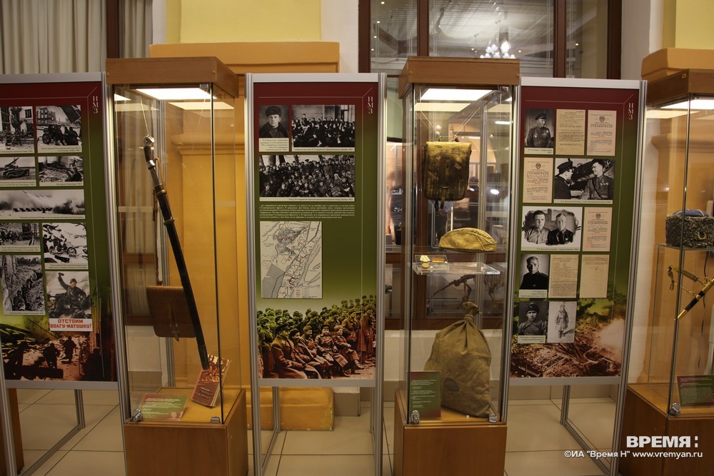 В Нижегородском музее-заповеднике открылись сразу две выставки, посвященные 80-летию победы в Сталинградской битве
