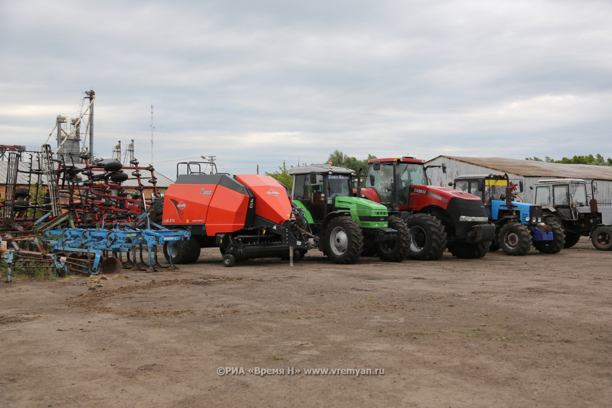 Нижегородские аграрии получат 500 млн рублей субсидии на обновление машинно-тракторного парка